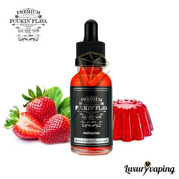 e-Liquido Fcukin Flava Strawberry Jello