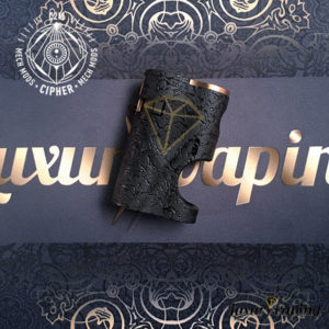 Gammon Bf Limited Edition Black Delrin Engraved Cipher Mods