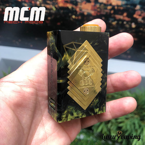 Underground V Series Box Mod Resin Black/Green MCM Mods Philippines