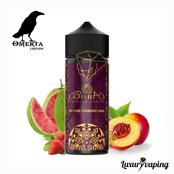 e-Liquido Omertà Bisha Nectarine Strawberry Guava