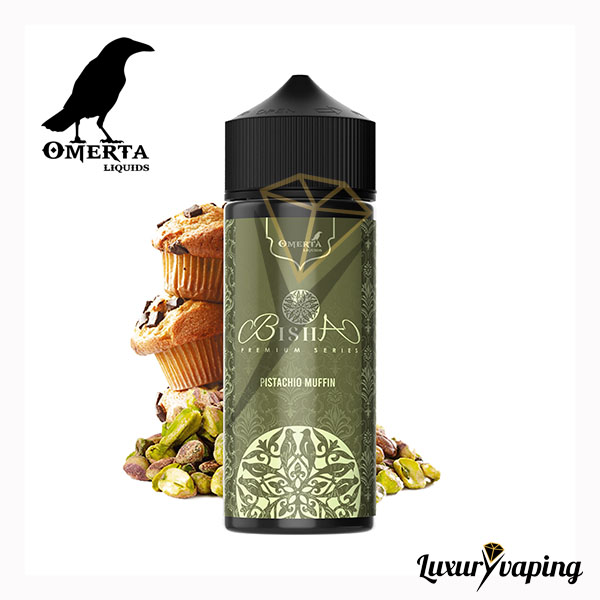 e-Liquido Omertà Bisha Pistachio Muffin