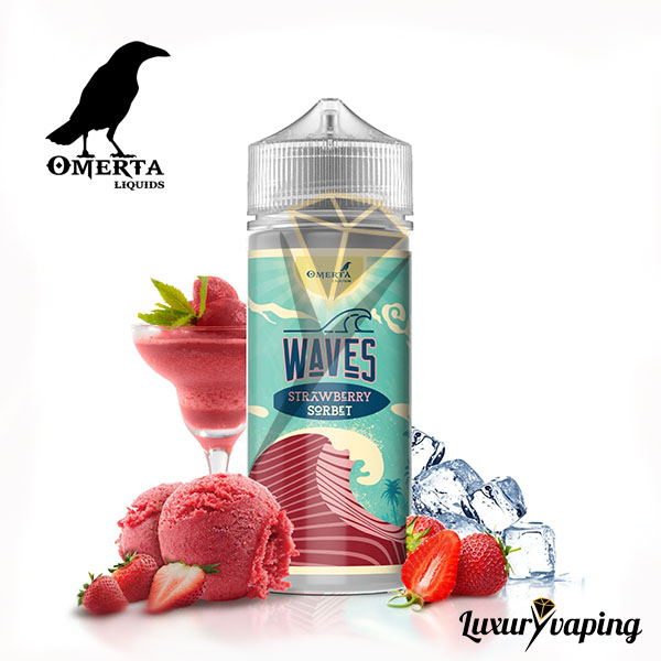 e-Liquido Omertà Waves Strawberry Sorbet