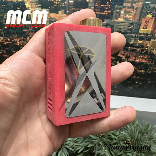 mcm-udg-series-mech-red-1 Underground V Series Box Mod Delrin Red MCM Mods Philippines