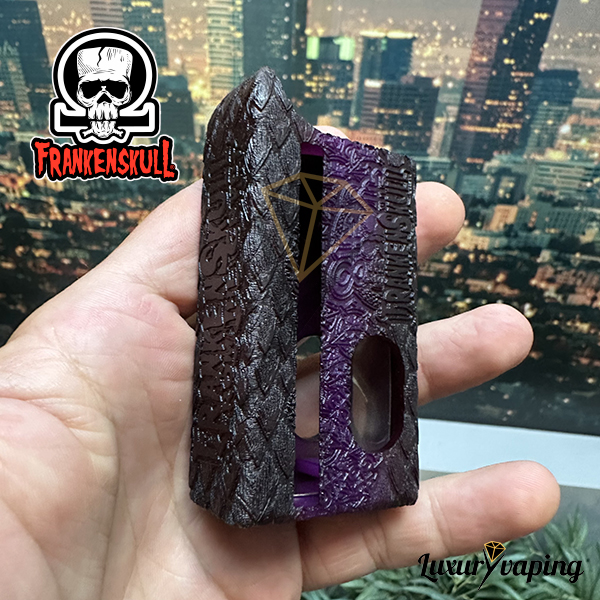 Creepyatan-21700-Frankenskull-2 Frankenskull Creepyathan Delrin Black/Purple 21700